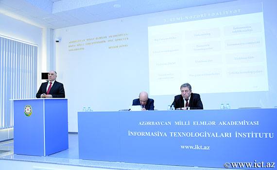 İnformasiya Texnologiyaları İnstitutunun 2017-ci il üçün hesabatı dinlənildi, Elm və Təhsil Nazirliyi, Elm ve Tehsil Nazirliyi, Azərbaycan Respublikası Elm və Təhsil Nazirliyi, Azerbaycan Respublikasi Elm ve Tehsil Nazirliyi, Elm və Ali Təhsil üzrə Dövlət Agentliyi, Elm və Ali Təhsil, AMEA, Azərbaycan Milli Elmlər Akademiyası, Elmler Akademiyasi, İnformasiya Texnologiyaları İnstitutu, İnformasiya Texnologiyaları, AMEA ITI, AMEA İTİ, İTİ, ITI, ikt.az, ict.az, ict, ikt, www.ict.az, www.ikt.az, Rasim Aliguliyev, Rasim Əliquliyev, RM Əliquliyev, Əliquliyev Rasim, Academician Rasim Aliguliyev