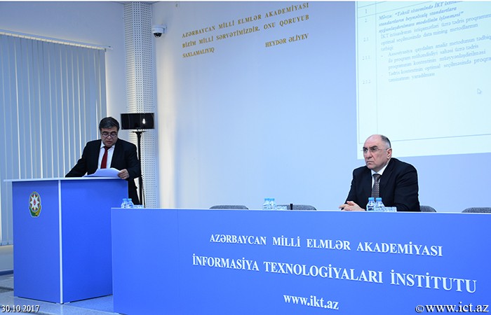 Elektron təhsil mühitinin idarə edilməsi məsələsi araşdırılır, Elm və Təhsil Nazirliyi, Elm ve Tehsil Nazirliyi, Azərbaycan Respublikası Elm və Təhsil Nazirliyi, Azerbaycan Respublikasi Elm ve Tehsil Nazirliyi, Elm və Ali Təhsil üzrə Dövlət Agentliyi, Elm və Ali Təhsil, AMEA, Azərbaycan Milli Elmlər Akademiyası, Elmler Akademiyasi, İnformasiya Texnologiyaları İnstitutu, İnformasiya Texnologiyaları, AMEA ITI, AMEA İTİ, İTİ, ITI, ikt.az, ict.az, ict, ikt, www.ict.az, www.ikt.az, Rasim Aliguliyev, Rasim Əliquliyev, RM Əliquliyev, Əliquliyev Rasim, Academician Rasim Aliguliyev