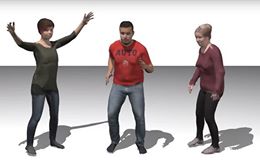 Artificial Intelligence creates 3D models of people on video