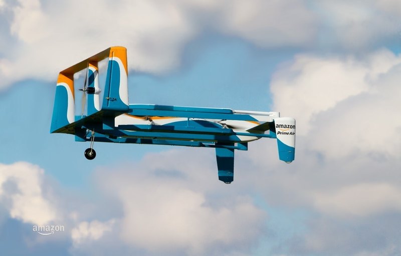Amazon is issued patent for delivery drones that can react to gestures and voice