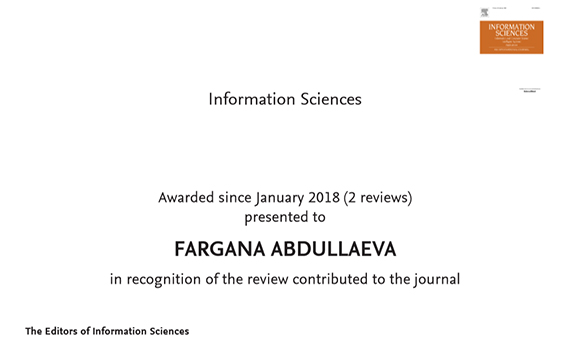 İnstitutun aparıcı elmi işçisi elmi ekspertiza fəaliyyətinə görə sertifikata layiq görülüb, Elm və Təhsil Nazirliyi, Elm ve Tehsil Nazirliyi, Azərbaycan Respublikası Elm və Təhsil Nazirliyi, Azerbaycan Respublikasi Elm ve Tehsil Nazirliyi, Elm və Ali Təhsil üzrə Dövlət Agentliyi, Elm və Ali Təhsil, AMEA, Azərbaycan Milli Elmlər Akademiyası, Elmler Akademiyasi, İnformasiya Texnologiyaları İnstitutu, İnformasiya Texnologiyaları, AMEA ITI, AMEA İTİ, İTİ, ITI, ikt.az, ict.az, ict, ikt, www.ict.az, www.ikt.az, Rasim Aliguliyev, Rasim Əliquliyev, RM Əliquliyev, Əliquliyev Rasim, Academician Rasim Aliguliyev