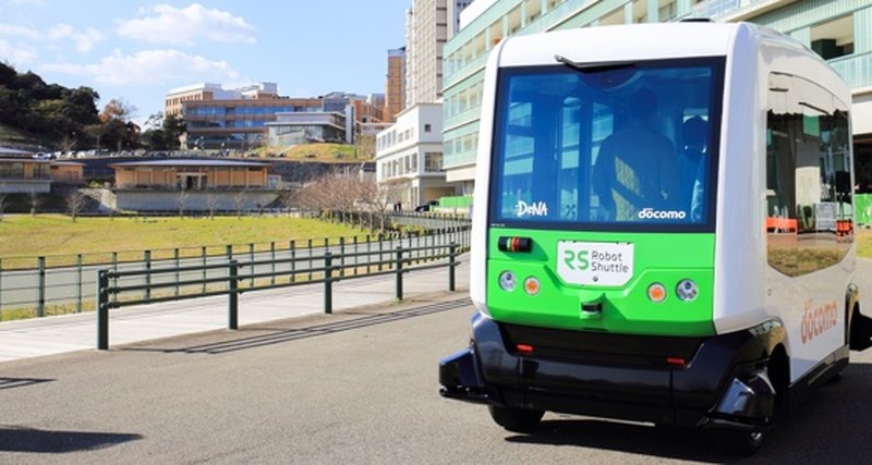 В Японии тестируют беспилотные автобусы