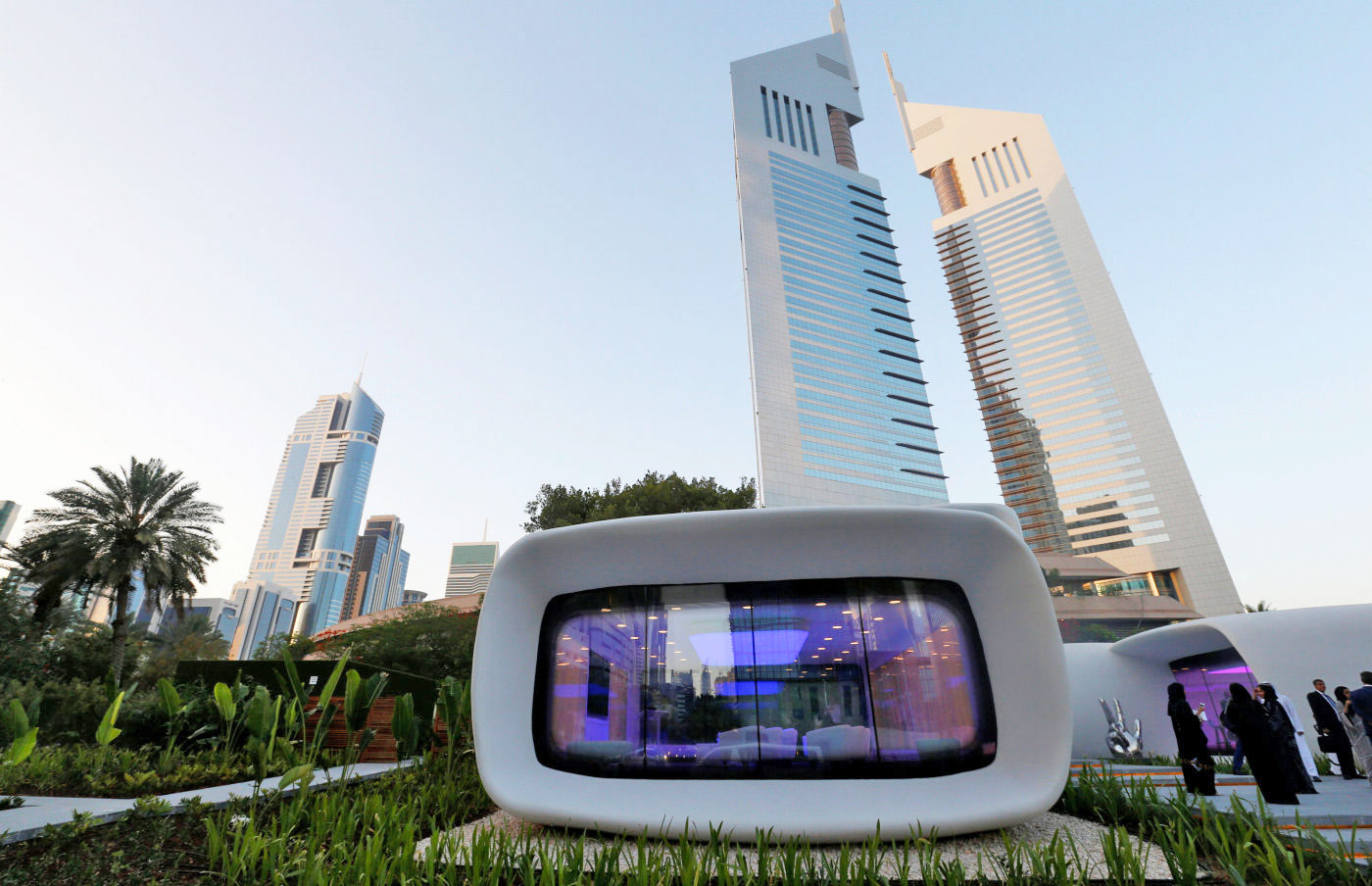 World's first 3D-printed office opens in Dubai