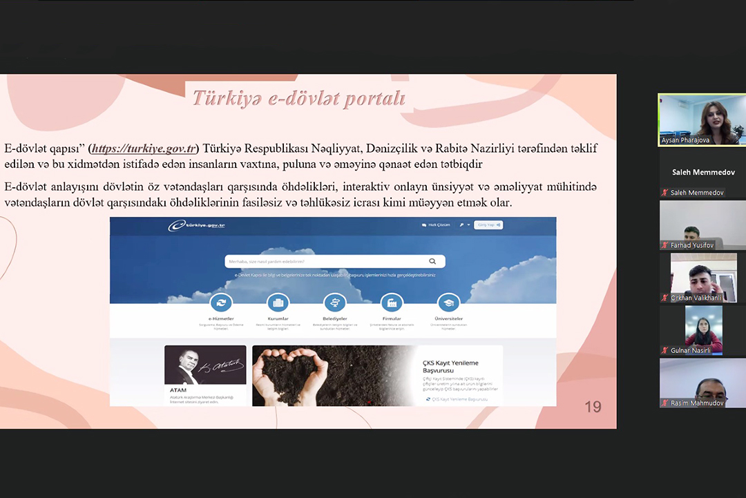 E-dövlət portallarının imkanları ilə bağlı beynəlxalq təcrübə araşdırılır, Elm və Təhsil Nazirliyi, Elm ve Tehsil Nazirliyi, Azərbaycan Respublikası Elm və Təhsil Nazirliyi, Azerbaycan Respublikasi Elm ve Tehsil Nazirliyi, Elm və Ali Təhsil üzrə Dövlət Agentliyi, Elm və Ali Təhsil, AMEA, Azərbaycan Milli Elmlər Akademiyası, Elmler Akademiyasi, İnformasiya Texnologiyaları İnstitutu, İnformasiya Texnologiyaları, AMEA ITI, AMEA İTİ, İTİ, ITI, ikt.az, ict.az, ict, ikt, www.ict.az, www.ikt.az, Rasim Aliguliyev, Rasim Əliquliyev, RM Əliquliyev, Əliquliyev Rasim, Academician Rasim Aliguliyev