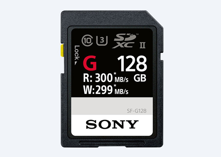 Sony announces world’s fastest SD card, offering 299 MB/s write speed