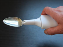 Smart spoon helps stabilize Parkinson's tremors