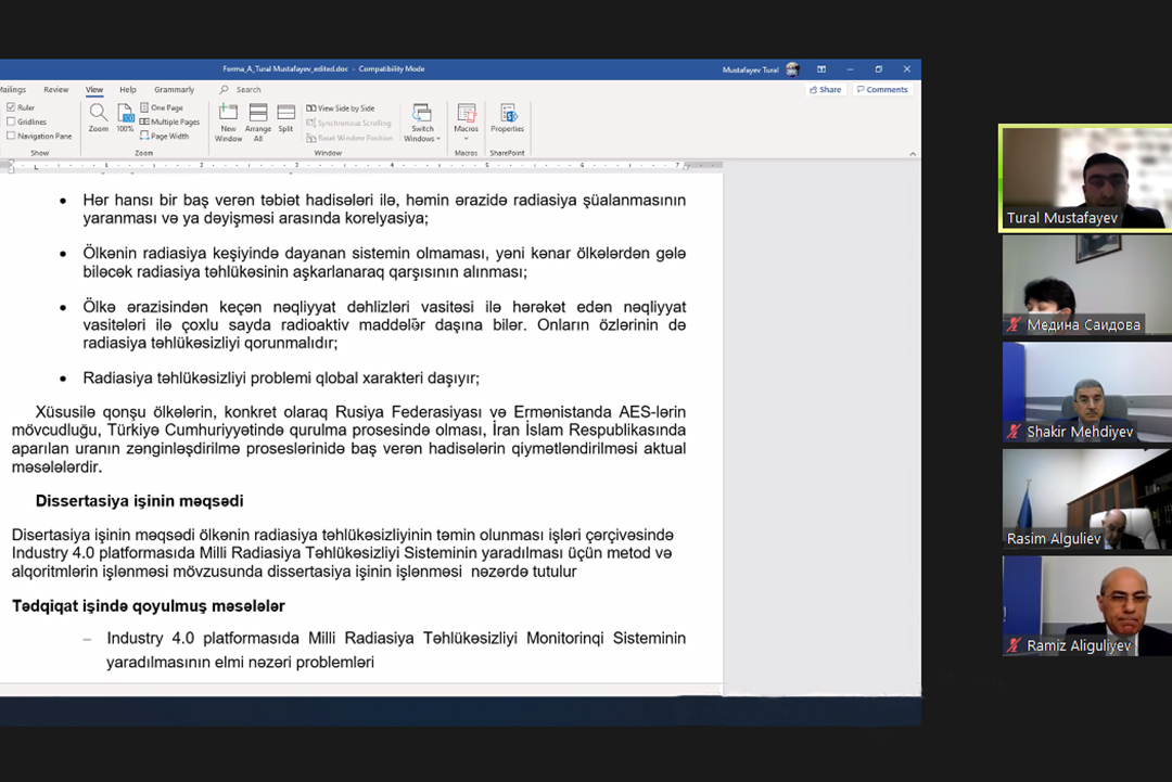 Milli Radiasiya Təhlükəsizliyi Monitorinqi Sisteminin yaradılması istiqamətində tədqiqatlar aparılır, Elm və Təhsil Nazirliyi, Elm ve Tehsil Nazirliyi, Azərbaycan Respublikası Elm və Təhsil Nazirliyi, Azerbaycan Respublikasi Elm ve Tehsil Nazirliyi, Elm və Ali Təhsil üzrə Dövlət Agentliyi, Elm və Ali Təhsil, AMEA, Azərbaycan Milli Elmlər Akademiyası, Elmler Akademiyasi, İnformasiya Texnologiyaları İnstitutu, İnformasiya Texnologiyaları, AMEA ITI, AMEA İTİ, İTİ, ITI, ikt.az, ict.az, ict, ikt, www.ict.az, www.ikt.az, Rasim Aliguliyev, Rasim Əliquliyev, RM Əliquliyev, Əliquliyev Rasim, Academician Rasim Aliguliyev