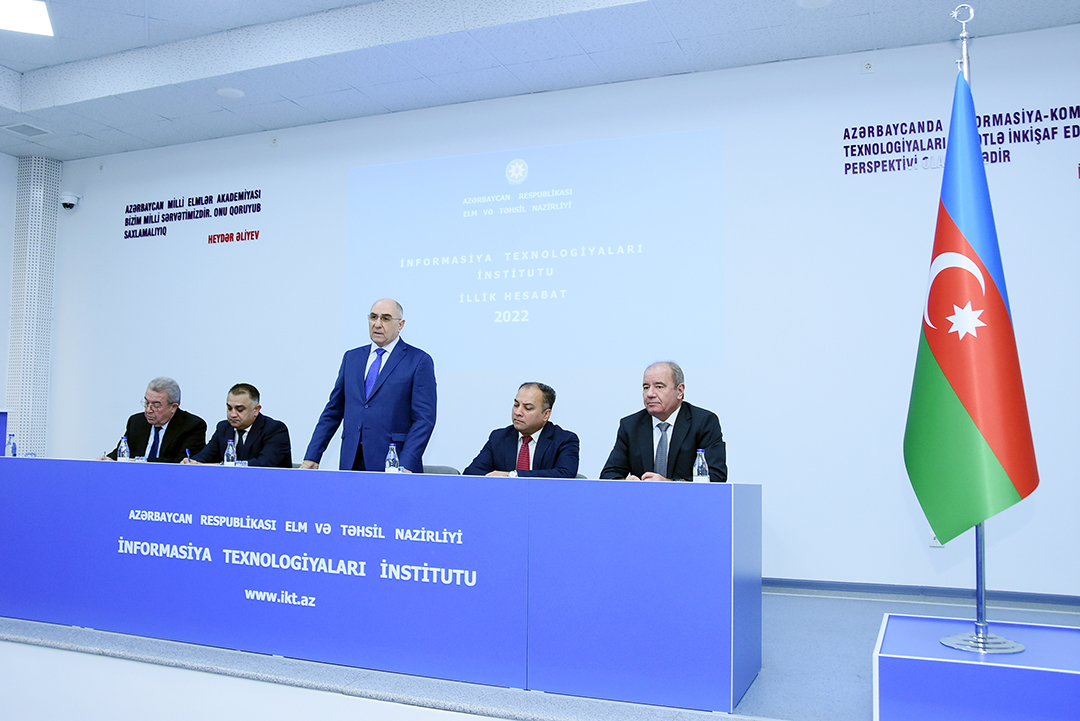 İnformasiya Texnologiyaları İnstitutunun 2022-ci il üzrə illik hesabatı müzakirə olunub, Elm və Təhsil Nazirliyi, Elm ve Tehsil Nazirliyi, Azərbaycan Respublikası Elm və Təhsil Nazirliyi, Azerbaycan Respublikasi Elm ve Tehsil Nazirliyi, Elm və Ali Təhsil üzrə Dövlət Agentliyi, Elm və Ali Təhsil, AMEA, Azərbaycan Milli Elmlər Akademiyası, Elmler Akademiyasi, İnformasiya Texnologiyaları İnstitutu, İnformasiya Texnologiyaları, AMEA ITI, AMEA İTİ, İTİ, ITI, ikt.az, ict.az, ict, ikt, www.ict.az, www.ikt.az, Rasim Aliguliyev, Rasim Əliquliyev, RM Əliquliyev, Əliquliyev Rasim, Academician Rasim Aliguliyev