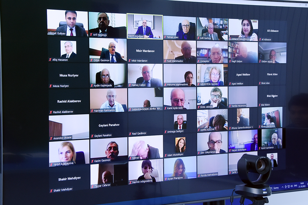 Fizika-Riyaziyyat və Texnika Elmləri Bölməsinin Ümumi yığıncağının onlayn iclası keçirilib, Elm və Təhsil Nazirliyi, Elm ve Tehsil Nazirliyi, Azərbaycan Respublikası Elm və Təhsil Nazirliyi, Azerbaycan Respublikasi Elm ve Tehsil Nazirliyi, Elm və Ali Təhsil üzrə Dövlət Agentliyi, Elm və Ali Təhsil, AMEA, Azərbaycan Milli Elmlər Akademiyası, Elmler Akademiyasi, İnformasiya Texnologiyaları İnstitutu, İnformasiya Texnologiyaları, AMEA ITI, AMEA İTİ, İTİ, ITI, ikt.az, ict.az, ict, ikt, www.ict.az, www.ikt.az, Rasim Aliguliyev, Rasim Əliquliyev, RM Əliquliyev, Əliquliyev Rasim, Academician Rasim Aliguliyev
