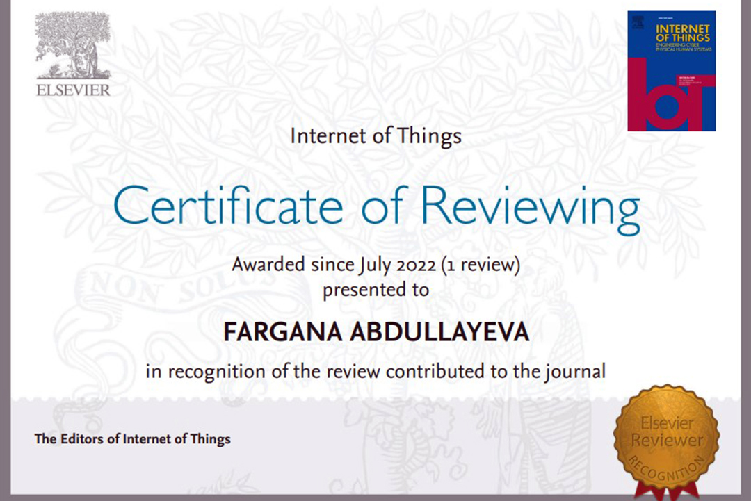 İnstitutun aparıcı elmi işçisi Fərqanə Abdullayeva elmi ekspertiza fəaliyyətinə görə sertifikata layiq görülüb, Elm və Təhsil Nazirliyi, Elm ve Tehsil Nazirliyi, Azərbaycan Respublikası Elm və Təhsil Nazirliyi, Azerbaycan Respublikasi Elm ve Tehsil Nazirliyi, Elm və Ali Təhsil üzrə Dövlət Agentliyi, Elm və Ali Təhsil, AMEA, Azərbaycan Milli Elmlər Akademiyası, Elmler Akademiyasi, İnformasiya Texnologiyaları İnstitutu, İnformasiya Texnologiyaları, AMEA ITI, AMEA İTİ, İTİ, ITI, ikt.az, ict.az, ict, ikt, www.ict.az, www.ikt.az, Rasim Aliguliyev, Rasim Əliquliyev, RM Əliquliyev, Əliquliyev Rasim, Academician Rasim Aliguliyev