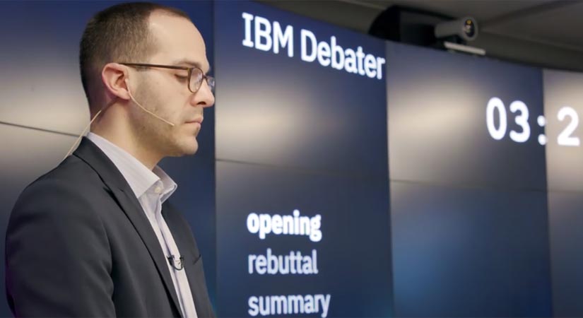 IBM's artificial intelligence surpassed the man in the debate