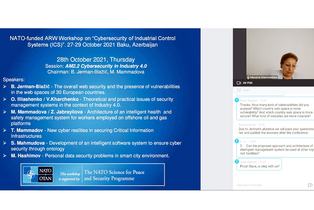 Dəniz neft-qaz platformasında çalışan işçilərin sağlamlığının uzaqdan monitorinqi üçün intellektual sistemin konsepsiyası təqdim olunub, Elm və Təhsil Nazirliyi, Elm ve Tehsil Nazirliyi, Azərbaycan Respublikası Elm və Təhsil Nazirliyi, Azerbaycan Respublikasi Elm ve Tehsil Nazirliyi, Elm və Ali Təhsil üzrə Dövlət Agentliyi, Elm və Ali Təhsil, AMEA, Azərbaycan Milli Elmlər Akademiyası, Elmler Akademiyasi, İnformasiya Texnologiyaları İnstitutu, İnformasiya Texnologiyaları, AMEA ITI, AMEA İTİ, İTİ, ITI, ikt.az, ict.az, ict, ikt, www.ict.az, www.ikt.az, Rasim Aliguliyev, Rasim Əliquliyev, RM Əliquliyev, Əliquliyev Rasim, Academician Rasim Aliguliyev