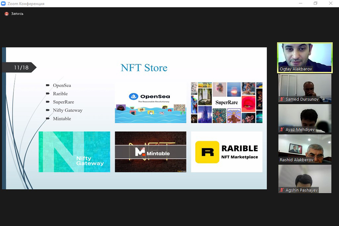 NFT texnologiyasının inkişaf perspektivləri tədqiq edilir, Elm və Təhsil Nazirliyi, Elm ve Tehsil Nazirliyi, Azərbaycan Respublikası Elm və Təhsil Nazirliyi, Azerbaycan Respublikasi Elm ve Tehsil Nazirliyi, Elm və Ali Təhsil üzrə Dövlət Agentliyi, Elm və Ali Təhsil, AMEA, Azərbaycan Milli Elmlər Akademiyası, Elmler Akademiyasi, İnformasiya Texnologiyaları İnstitutu, İnformasiya Texnologiyaları, AMEA ITI, AMEA İTİ, İTİ, ITI, ikt.az, ict.az, ict, ikt, www.ict.az, www.ikt.az, Rasim Aliguliyev, Rasim Əliquliyev, RM Əliquliyev, Əliquliyev Rasim, Academician Rasim Aliguliyev