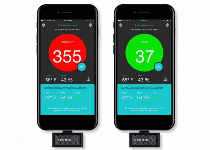 Sprimo Personal Air Monitor