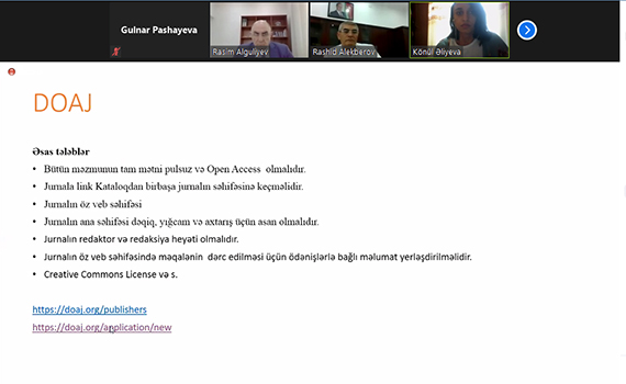 Elmi jurnalların beynəlxalq bazalarda indeksləşməsi məsələsi müzakirə olundu, Elm və Təhsil Nazirliyi, Elm ve Tehsil Nazirliyi, Azərbaycan Respublikası Elm və Təhsil Nazirliyi, Azerbaycan Respublikasi Elm ve Tehsil Nazirliyi, Elm və Ali Təhsil üzrə Dövlət Agentliyi, Elm və Ali Təhsil, AMEA, Azərbaycan Milli Elmlər Akademiyası, Elmler Akademiyasi, İnformasiya Texnologiyaları İnstitutu, İnformasiya Texnologiyaları, AMEA ITI, AMEA İTİ, İTİ, ITI, ikt.az, ict.az, ict, ikt, www.ict.az, www.ikt.az, Rasim Aliguliyev, Rasim Əliquliyev, RM Əliquliyev, Əliquliyev Rasim, Academician Rasim Aliguliyev