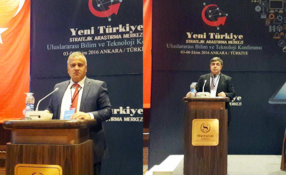 The scholars of the institute delivered a report at the "International Science and Technology Conference"