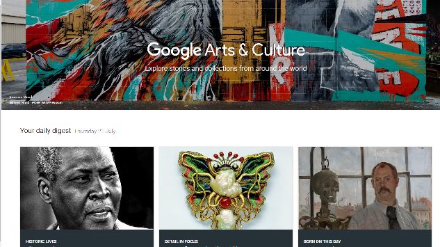 Google's app for touring virtual art galleries