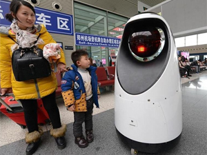 First Security Robots to Patrol China’s Rail Station