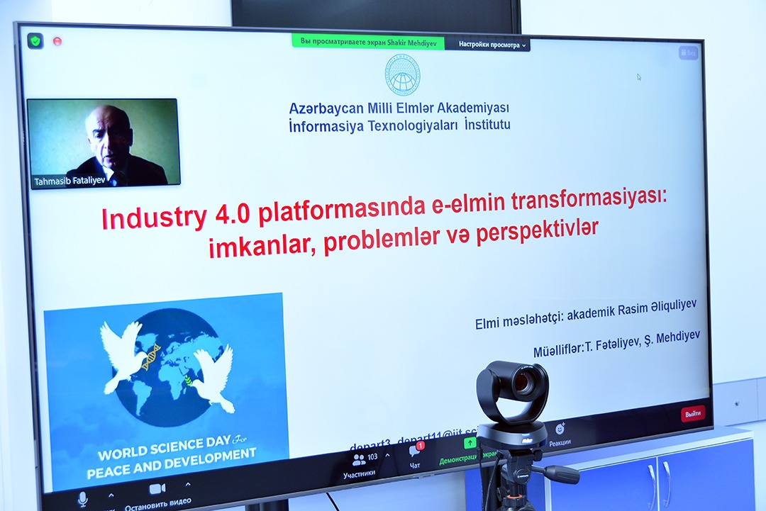 Industry 4.0 platformasında e-elmin transformasiyasına dair aparılan tədqiqatların nəticələri təqdim olundu, Elm və Təhsil Nazirliyi, Elm ve Tehsil Nazirliyi, Azərbaycan Respublikası Elm və Təhsil Nazirliyi, Azerbaycan Respublikasi Elm ve Tehsil Nazirliyi, Elm və Ali Təhsil üzrə Dövlət Agentliyi, Elm və Ali Təhsil, AMEA, Azərbaycan Milli Elmlər Akademiyası, Elmler Akademiyasi, İnformasiya Texnologiyaları İnstitutu, İnformasiya Texnologiyaları, AMEA ITI, AMEA İTİ, İTİ, ITI, ikt.az, ict.az, ict, ikt, www.ict.az, www.ikt.az, Rasim Aliguliyev, Rasim Əliquliyev, RM Əliquliyev, Əliquliyev Rasim, Academician Rasim Aliguliyev