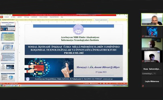 Sosial-iqtisadi inkişaf üzrə Milli Prioritetlərin təminində innovasiya infrastrukturu problemləri araşdırılır, Elm və Təhsil Nazirliyi, Elm ve Tehsil Nazirliyi, Azərbaycan Respublikası Elm və Təhsil Nazirliyi, Azerbaycan Respublikasi Elm ve Tehsil Nazirliyi, Elm və Ali Təhsil üzrə Dövlət Agentliyi, Elm və Ali Təhsil, AMEA, Azərbaycan Milli Elmlər Akademiyası, Elmler Akademiyasi, İnformasiya Texnologiyaları İnstitutu, İnformasiya Texnologiyaları, AMEA ITI, AMEA İTİ, İTİ, ITI, ikt.az, ict.az, ict, ikt, www.ict.az, www.ikt.az, Rasim Aliguliyev, Rasim Əliquliyev, RM Əliquliyev, Əliquliyev Rasim, Academician Rasim Aliguliyev
