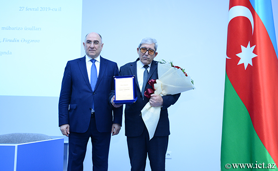 Head of the department of the institute is awarded the Honor Certificate