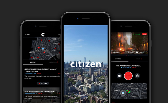 The "Citizen" app is supposed to give New Yorkers a timely warning about crimes