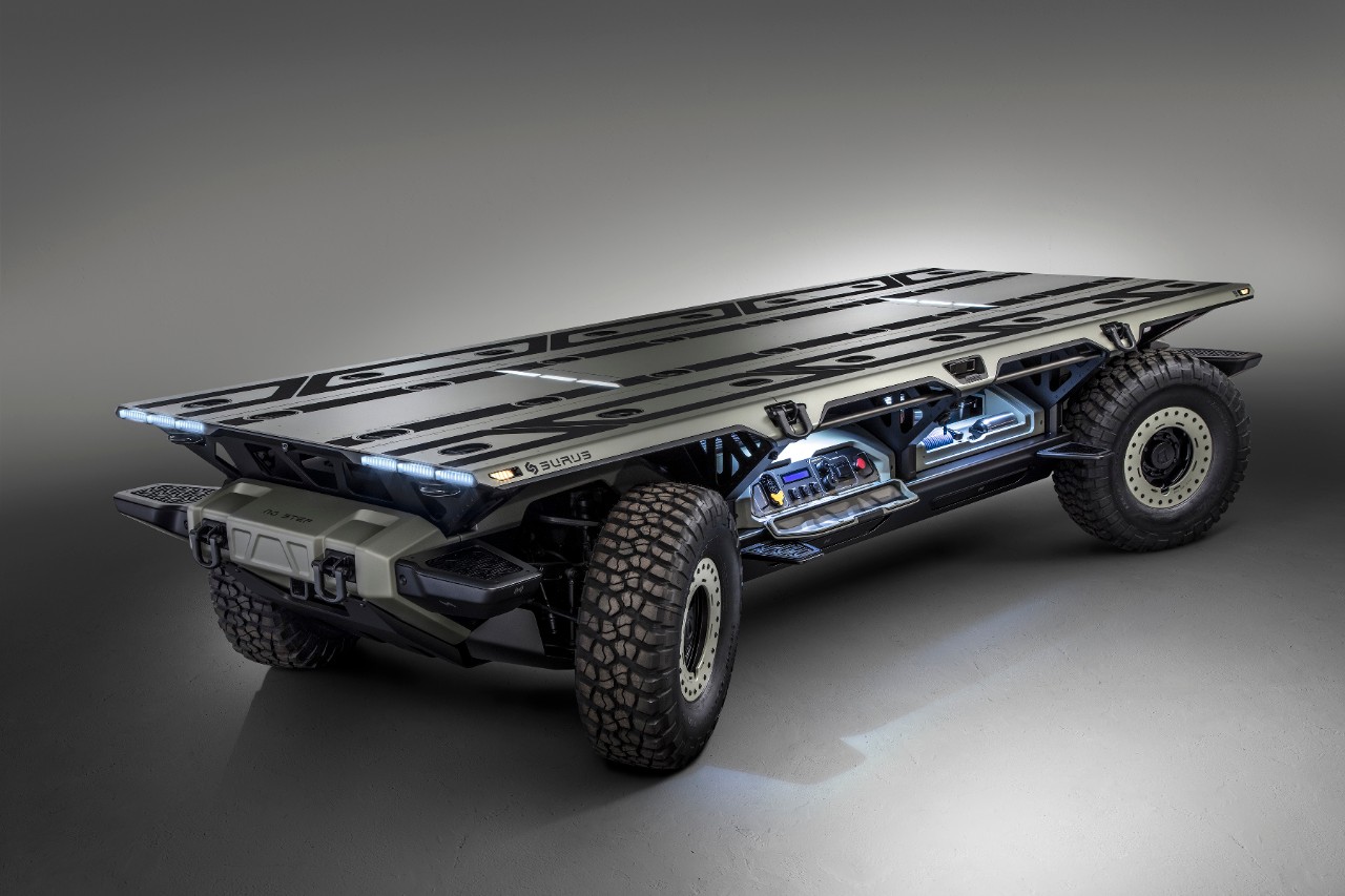 General Motors developed an unmanned cargo platform on hydrogen