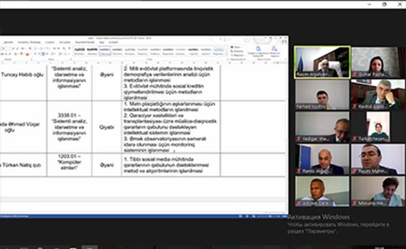 İnstitutun yeni doktorantlarının dissertasiya mövzuları ilə bağlı müzakirələr aparılıb, Elm və Təhsil Nazirliyi, Elm ve Tehsil Nazirliyi, Azərbaycan Respublikası Elm və Təhsil Nazirliyi, Azerbaycan Respublikasi Elm ve Tehsil Nazirliyi, Elm və Ali Təhsil üzrə Dövlət Agentliyi, Elm və Ali Təhsil, AMEA, Azərbaycan Milli Elmlər Akademiyası, Elmler Akademiyasi, İnformasiya Texnologiyaları İnstitutu, İnformasiya Texnologiyaları, AMEA ITI, AMEA İTİ, İTİ, ITI, ikt.az, ict.az, ict, ikt, www.ict.az, www.ikt.az, Rasim Aliguliyev, Rasim Əliquliyev, RM Əliquliyev, Əliquliyev Rasim, Academician Rasim Aliguliyev