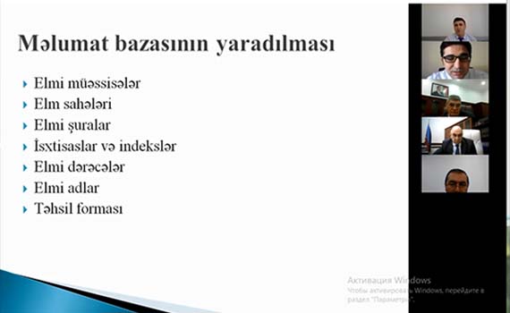 Respublika Elmi Tədqiqatların Əlaqələndirilməsi Şurasının informasiya-axtarış sistemi yaradılır, Elm və Təhsil Nazirliyi, Elm ve Tehsil Nazirliyi, Azərbaycan Respublikası Elm və Təhsil Nazirliyi, Azerbaycan Respublikasi Elm ve Tehsil Nazirliyi, Elm və Ali Təhsil üzrə Dövlət Agentliyi, Elm və Ali Təhsil, AMEA, Azərbaycan Milli Elmlər Akademiyası, Elmler Akademiyasi, İnformasiya Texnologiyaları İnstitutu, İnformasiya Texnologiyaları, AMEA ITI, AMEA İTİ, İTİ, ITI, ikt.az, ict.az, ict, ikt, www.ict.az, www.ikt.az, Rasim Aliguliyev, Rasim Əliquliyev, RM Əliquliyev, Əliquliyev Rasim, Academician Rasim Aliguliyev