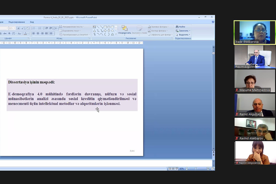 E-demoqrafiya 4.0 mühitində fərdlərin sosial kreditinin qiymətləndirilməsi və menecmenti məsələləri araşdırılır, Elm və Təhsil Nazirliyi, Elm ve Tehsil Nazirliyi, Azərbaycan Respublikası Elm və Təhsil Nazirliyi, Azerbaycan Respublikasi Elm ve Tehsil Nazirliyi, Elm və Ali Təhsil üzrə Dövlət Agentliyi, Elm və Ali Təhsil, AMEA, Azərbaycan Milli Elmlər Akademiyası, Elmler Akademiyasi, İnformasiya Texnologiyaları İnstitutu, İnformasiya Texnologiyaları, AMEA ITI, AMEA İTİ, İTİ, ITI, ikt.az, ict.az, ict, ikt, www.ict.az, www.ikt.az, Rasim Aliguliyev, Rasim Əliquliyev, RM Əliquliyev, Əliquliyev Rasim, Academician Rasim Aliguliyev