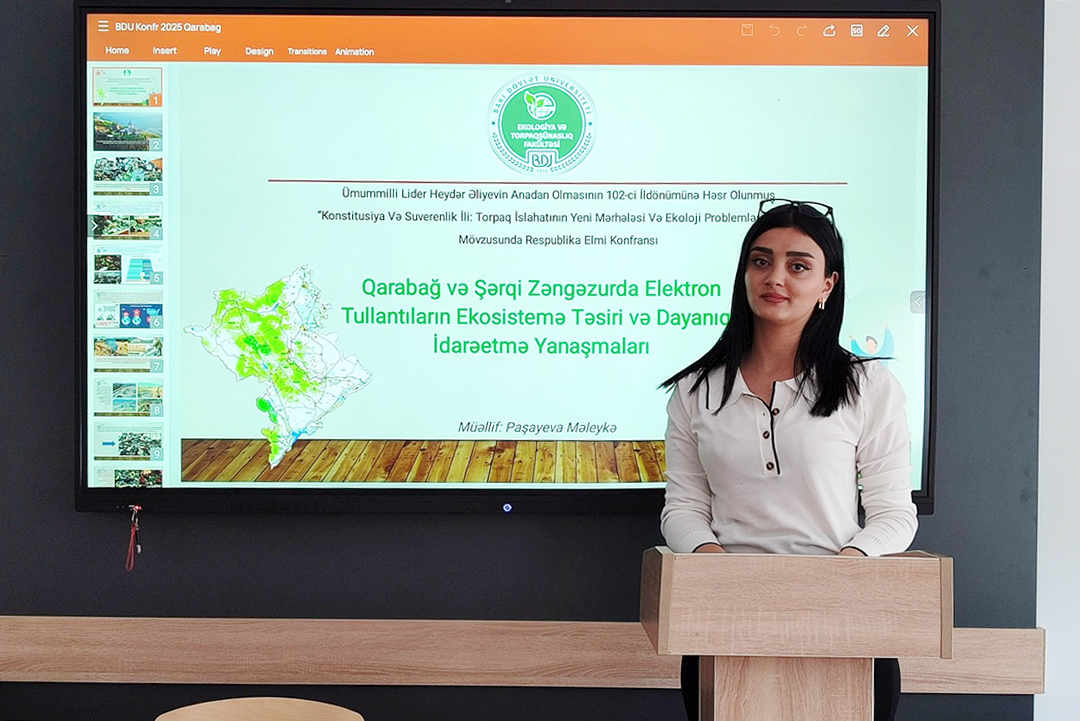 İnstitutun əməkdaşı ekoloji problemlərə həsr olunmuş konfransda məruzə ilə çıxış edib, Elm və Təhsil Nazirliyi, Elm ve Tehsil Nazirliyi, Azərbaycan Respublikası Elm və Təhsil Nazirliyi, Azerbaycan Respublikasi Elm ve Tehsil Nazirliyi, Elm və Ali Təhsil üzrə Dövlət Agentliyi, Elm və Ali Təhsil, AMEA, Azərbaycan Milli Elmlər Akademiyası, Elmler Akademiyasi, İnformasiya Texnologiyaları İnstitutu, İnformasiya Texnologiyaları, AMEA ITI, AMEA İTİ, İTİ, ITI, ikt.az, ict.az, ict, ikt, www.ict.az, www.ikt.az, Rasim Aliguliyev, Rasim Əliquliyev, RM Əliquliyev, Əliquliyev Rasim, Academician Rasim Aliguliyev