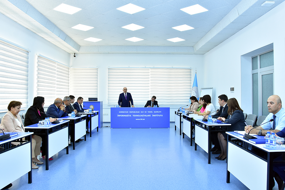 “Elm və təhsilə birgə baxış” layihəsi çərçivəsində İnformasiya Texnologiyaları İnstitutunda görüş keçirilib, Elm və Təhsil Nazirliyi, Elm ve Tehsil Nazirliyi, Azərbaycan Respublikası Elm və Təhsil Nazirliyi, Azerbaycan Respublikasi Elm ve Tehsil Nazirliyi, Elm və Ali Təhsil üzrə Dövlət Agentliyi, Elm və Ali Təhsil, AMEA, Azərbaycan Milli Elmlər Akademiyası, Elmler Akademiyasi, İnformasiya Texnologiyaları İnstitutu, İnformasiya Texnologiyaları, AMEA ITI, AMEA İTİ, İTİ, ITI, ikt.az, ict.az, ict, ikt, www.ict.az, www.ikt.az, Rasim Aliguliyev, Rasim Əliquliyev, RM Əliquliyev, Əliquliyev Rasim, Academician Rasim Aliguliyev