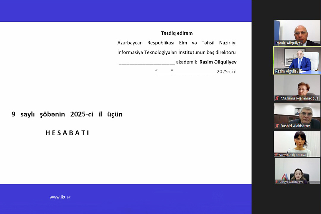 Elmi fəaliyyətin bəzi göstəricilərinin qiymətləndirilməsi məsələləri tədqiq olunur, Elm və Təhsil Nazirliyi, Elm ve Tehsil Nazirliyi, Azərbaycan Respublikası Elm və Təhsil Nazirliyi, Azerbaycan Respublikasi Elm ve Tehsil Nazirliyi, Elm və Ali Təhsil üzrə Dövlət Agentliyi, Elm və Ali Təhsil, AMEA, Azərbaycan Milli Elmlər Akademiyası, Elmler Akademiyasi, İnformasiya Texnologiyaları İnstitutu, İnformasiya Texnologiyaları, AMEA ITI, AMEA İTİ, İTİ, ITI, ikt.az, ict.az, ict, ikt, www.ict.az, www.ikt.az, Rasim Aliguliyev, Rasim Əliquliyev, RM Əliquliyev, Əliquliyev Rasim, Academician Rasim Aliguliyev