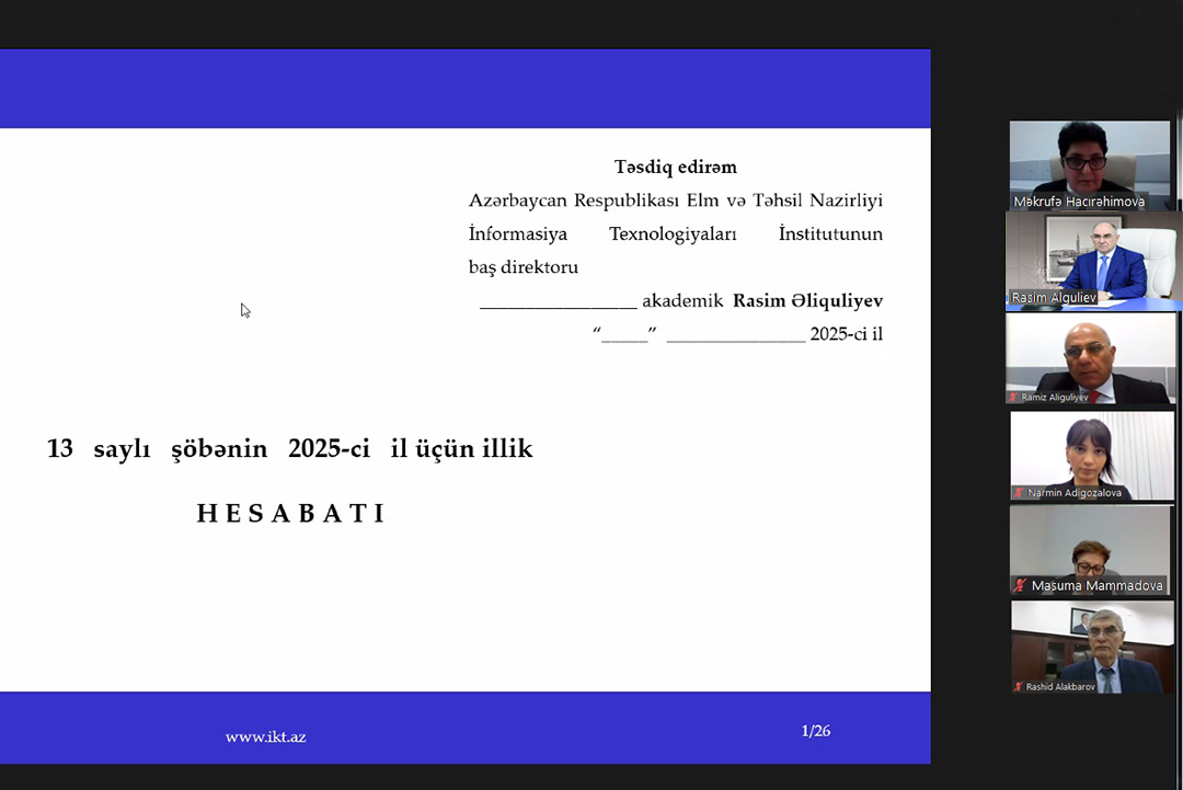 Big data mühitində milli intellektual potensialın qiymətləndirilməsi istiqamətində tədqiqatlar aparılır, Elm və Təhsil Nazirliyi, Elm ve Tehsil Nazirliyi, Azərbaycan Respublikası Elm və Təhsil Nazirliyi, Azerbaycan Respublikasi Elm ve Tehsil Nazirliyi, Elm və Ali Təhsil üzrə Dövlət Agentliyi, Elm və Ali Təhsil, AMEA, Azərbaycan Milli Elmlər Akademiyası, Elmler Akademiyasi, İnformasiya Texnologiyaları İnstitutu, İnformasiya Texnologiyaları, AMEA ITI, AMEA İTİ, İTİ, ITI, ikt.az, ict.az, ict, ikt, www.ict.az, www.ikt.az, Rasim Aliguliyev, Rasim Əliquliyev, RM Əliquliyev, Əliquliyev Rasim, Academician Rasim Aliguliyev