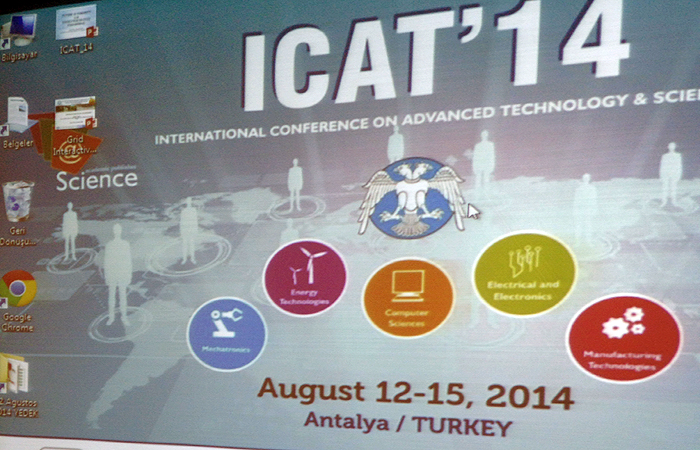 İnformasiya Texnologiyaları İnstitutunun əməkdaşları Türkiyədə keçirilən konfransda iştirak edirlər