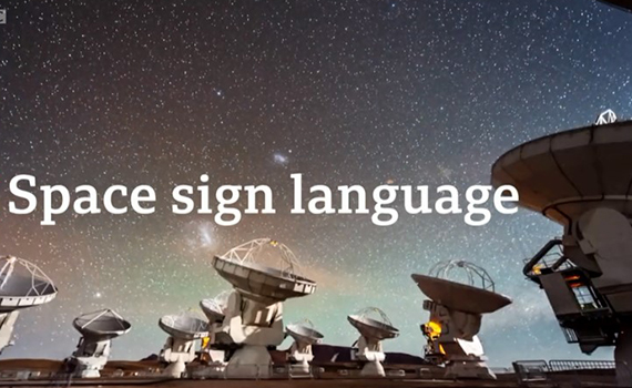Inventing sign language for space