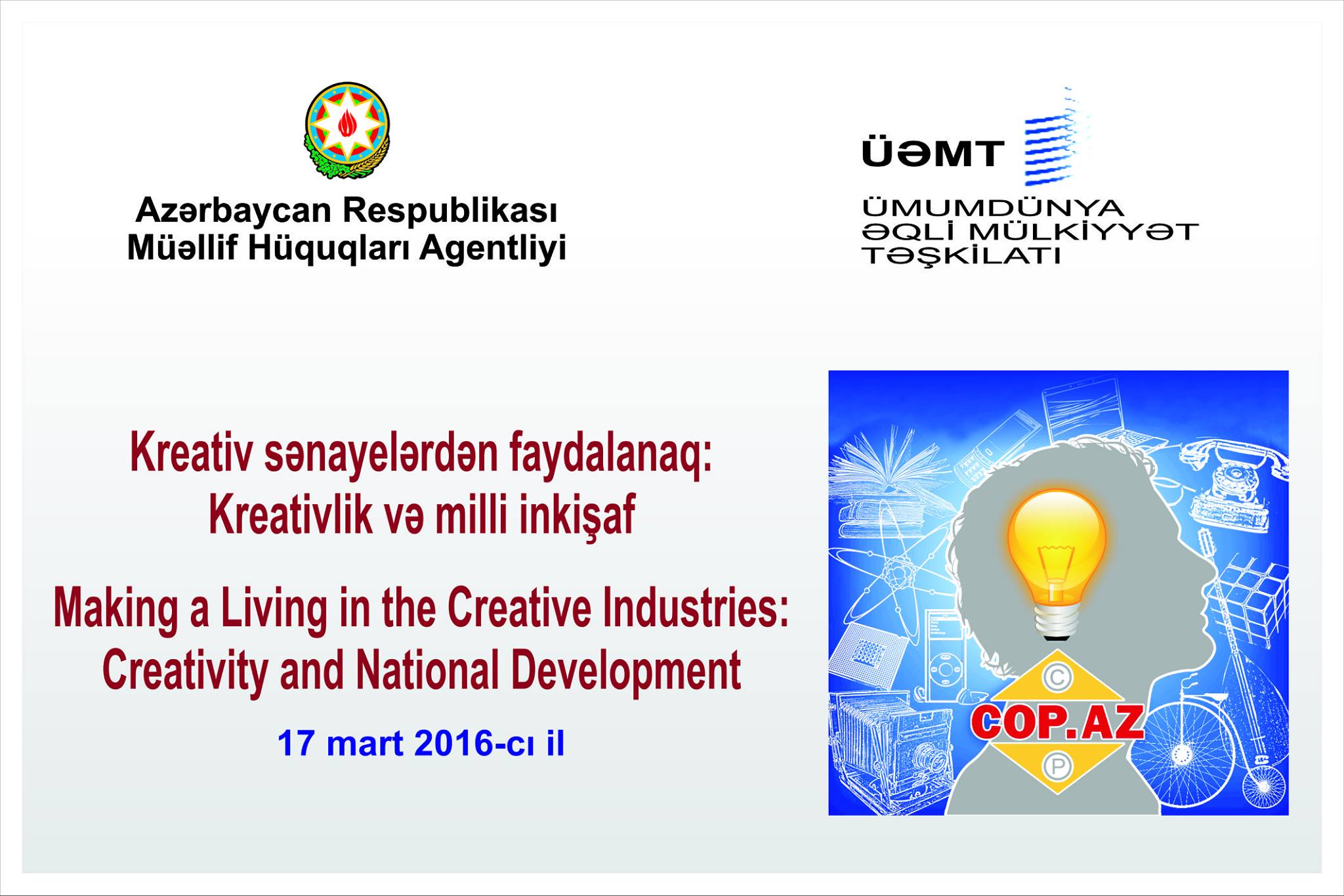 İnstitutun şöbə müdiri “Kreativ sənayelərdən faydalanaq: kreativlik və milli inkişaf” beynəlxalq seminarında iştirak edib, Elm və Təhsil Nazirliyi, Elm ve Tehsil Nazirliyi, Azərbaycan Respublikası Elm və Təhsil Nazirliyi, Azerbaycan Respublikasi Elm ve Tehsil Nazirliyi, Elm və Ali Təhsil üzrə Dövlət Agentliyi, Elm və Ali Təhsil, AMEA, Azərbaycan Milli Elmlər Akademiyası, Elmler Akademiyasi, İnformasiya Texnologiyaları İnstitutu, İnformasiya Texnologiyaları, AMEA ITI, AMEA İTİ, İTİ, ITI, ikt.az, ict.az, ict, ikt, www.ict.az, www.ikt.az, Rasim Aliguliyev, Rasim Əliquliyev, RM Əliquliyev, Əliquliyev Rasim, Academician Rasim Aliguliyev