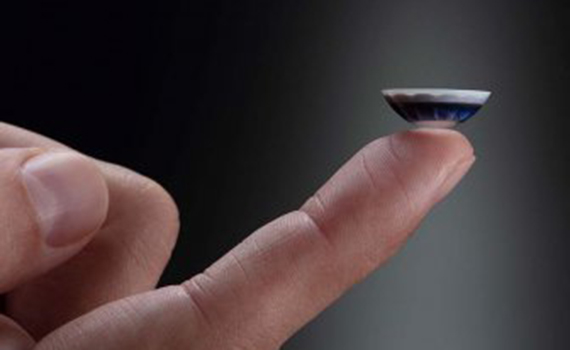 Made smart contact lenses