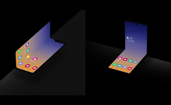 “Samsung” elastik smartfonun konseptini nümayiş etdirib
