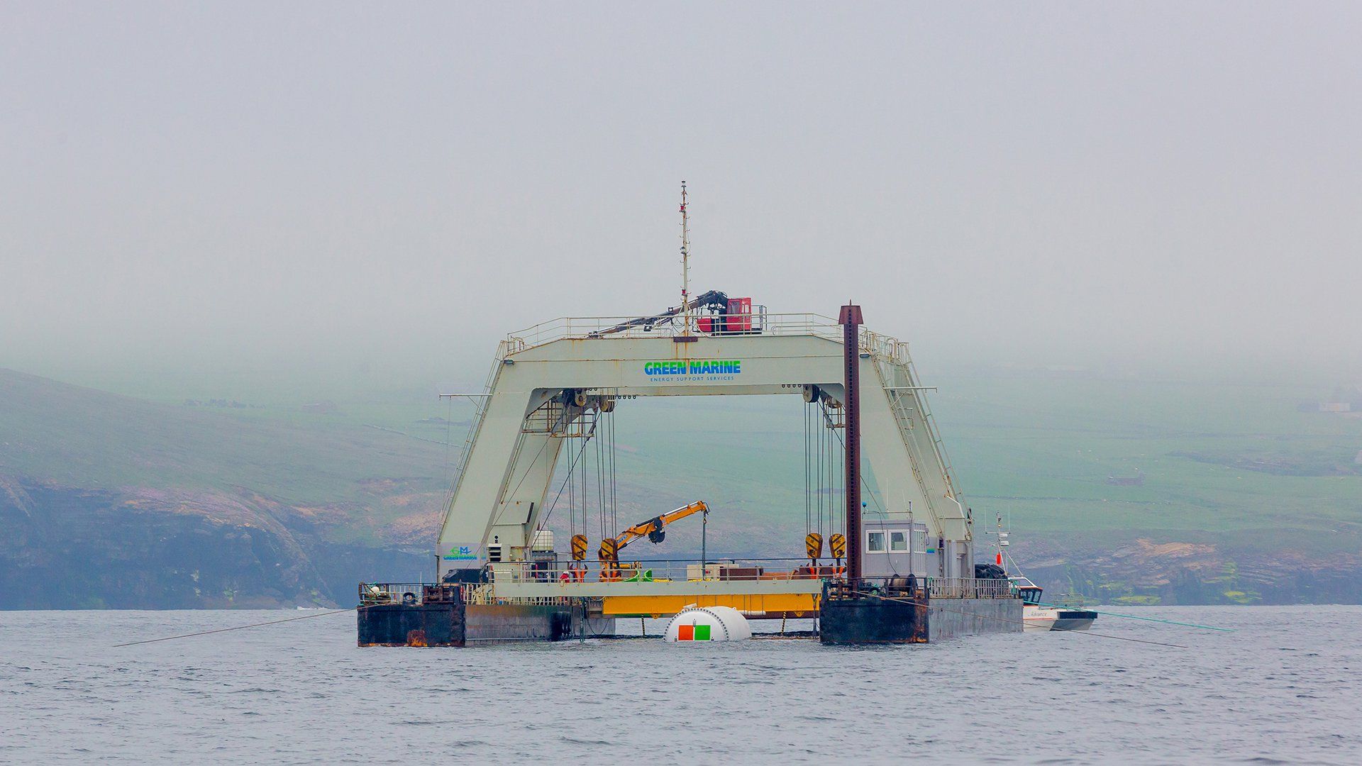 Microsoft installed a data center with 864 servers on the sea floor