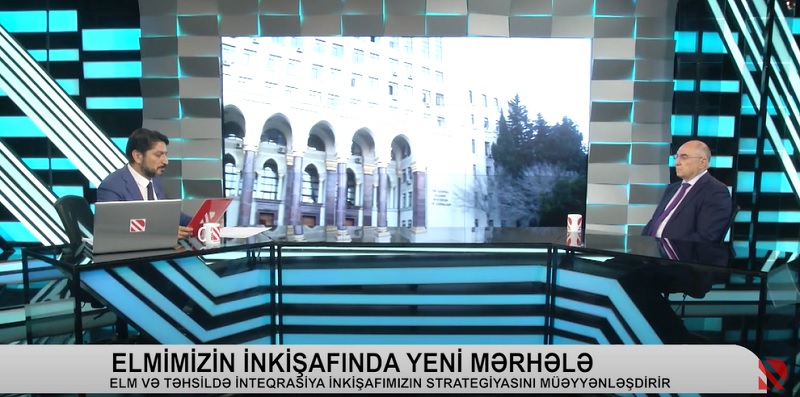 Akademik Rasim Əliquliyev Real TV-yə müsahibə verib