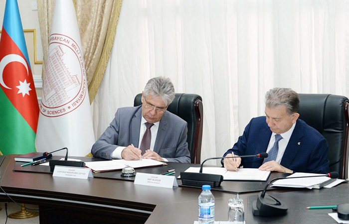 ,ANAS and the Russian Academy of Sciences signs an agreement on scientific and technical cooperation