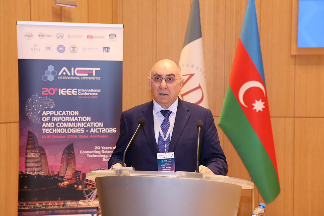 ADA Universitetində İKT-nin Tətbiqi üzrə 20-ci IEEE Beynəlxalq Konfransı keçirilir,