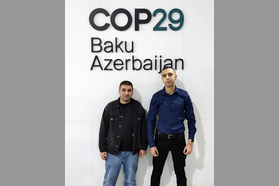 İnformasiya Texnologiyaları İnstitutunun gəncləri COP29-da fəal iştirak ediblər,