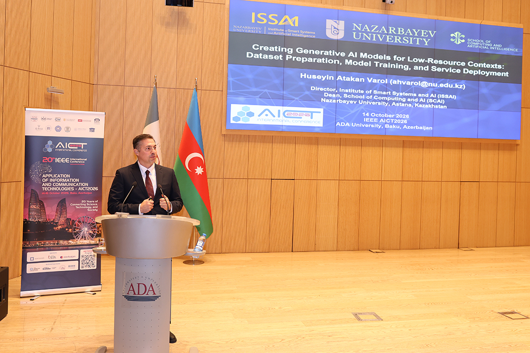 ADA Universitetində İKT-nin Tətbiqi üzrə 20-ci IEEE Beynəlxalq Konfransı keçirilir,