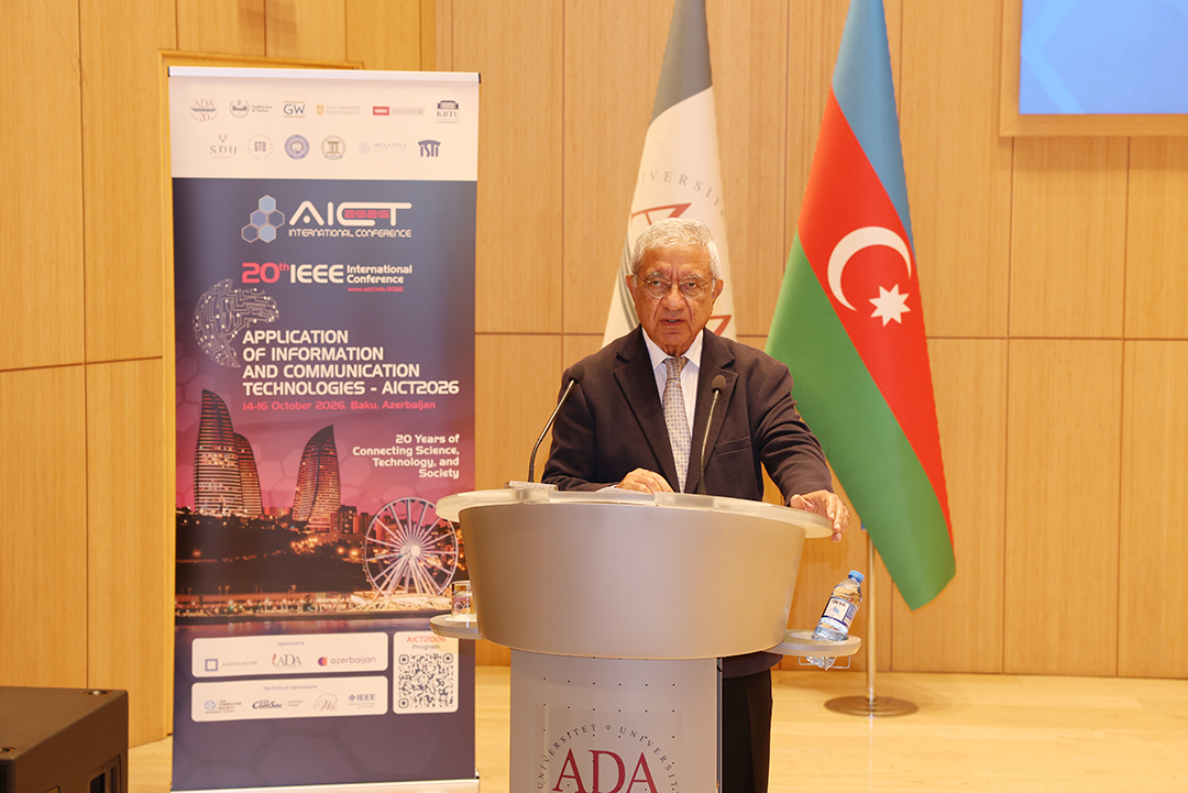 ADA Universitetində İKT-nin Tətbiqi üzrə 20-ci IEEE Beynəlxalq Konfransı keçirilir,