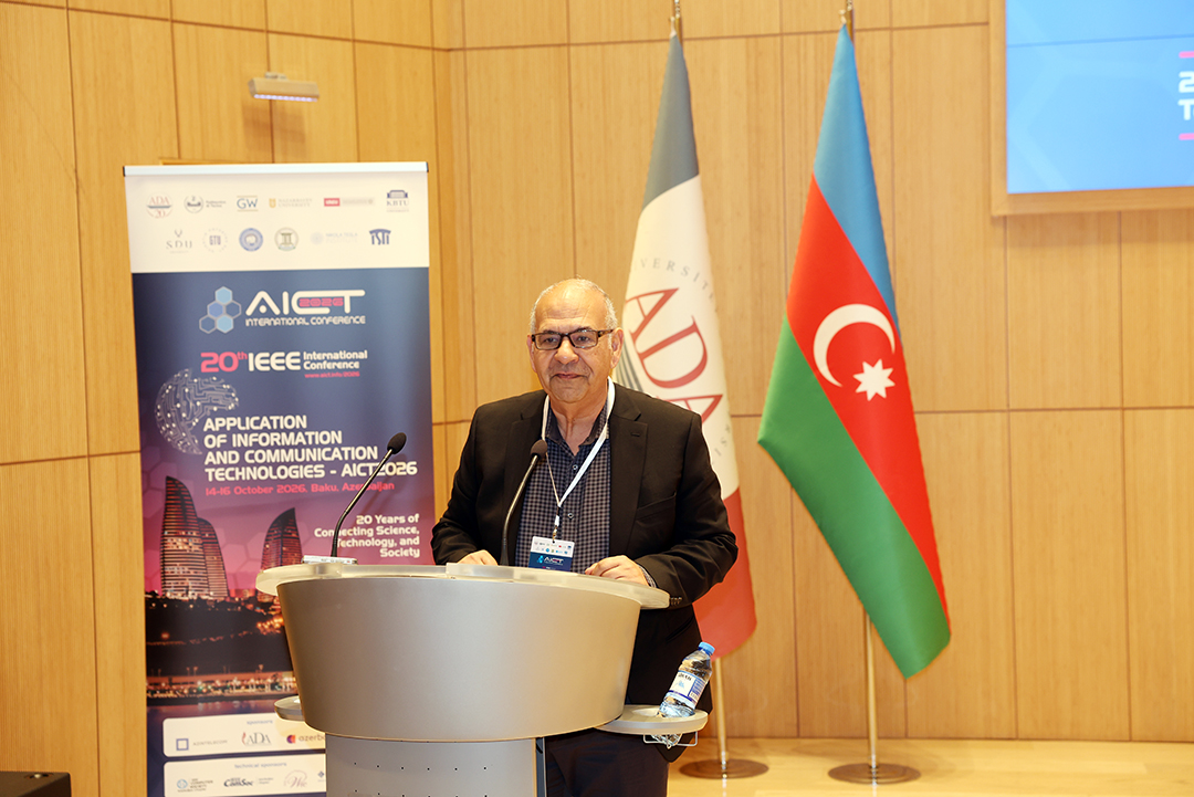 ADA Universitetində İKT-nin Tətbiqi üzrə 20-ci IEEE Beynəlxalq Konfransı keçirilir,