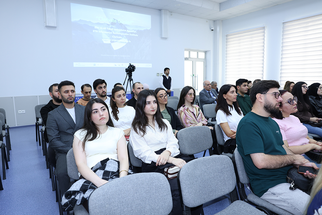 İnformasiya Texnologiyaları İnstitutunda beynəlxalq elmi bazalardan səmərəli istifadə məsələlərinə həsr olunmuş təlim keçirilib,