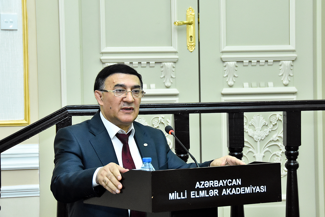 AMEA-da yaşıl transformasiyaların aktual elmi-praktiki problemləri müzakirə olunub,Bəhram Əliyev