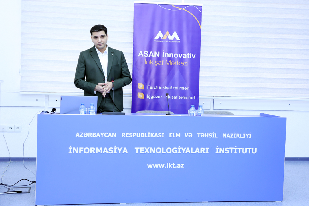 İnformasiya Texnologiyaları İnstitutunda “Süni intellekt savadlılığı” mövzusunda təlim keçirilib,
